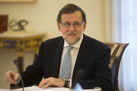 29/12/2015. Rajoy preside el último Consejo de Ministros de 2015. El presidente del Gobierno en funciones, Mariano Rajoy, durante la última ...