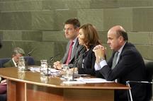 Rueda de prensa posterior al Consejo de Ministros (Foto: Pool Moncloa)