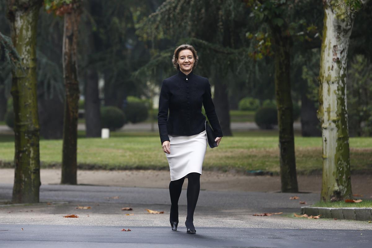 4/11/2016. Gobierno de la XII Legislatura. La ministra de Agricultura y Pesca, Alimentación y Medio Ambiente, Isabel García Tejerina, a su l...