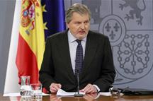 El portavoz del Gobierno, Íñigo Méndez de Vigo, tras el Consejo de Ministros (Foto: Pool Moncloa)