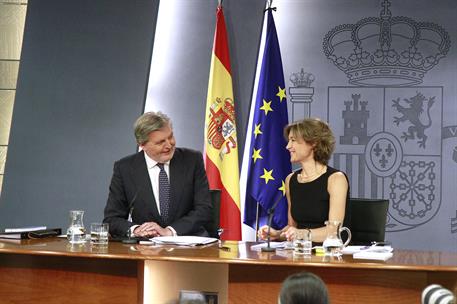 9/06/2017. Consejo de Ministros: Méndez de Vigo y García Tejerina. El ministro de Educación, Cultura y Deporte y portavoz del Gobierno, Íñig...