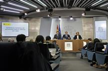 Rueda de prensa posterior al Consejo de Ministros (Foto: Pool Moncloa)