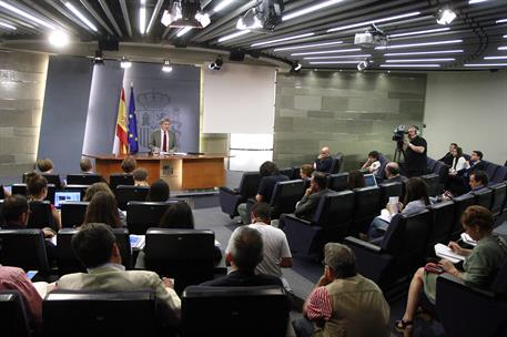 21/07/2017. Consejo de ministros: Méndez de Vigo. El ministro de Educación, Cultura y Deporte y portavoz del Gobierno, Íñigo Méndez de Vigo,...
