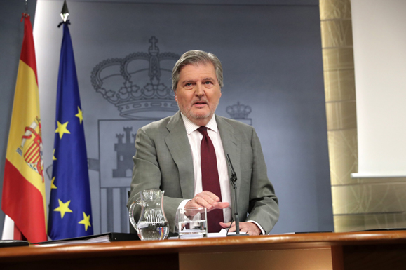 21/07/2017. Consejo de Ministros: Méndez de Vigo. El ministro de Educación, Cultura y Deporte y portavoz del Gobierno, Íñigo Méndez de Vigo,...
