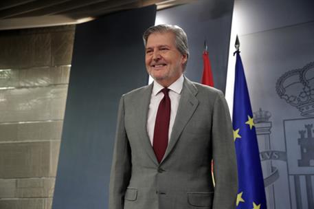 21/07/2017. Consejo de Ministros: Méndez de Vigo. El ministro de Educación, Cultura y Deporte y portavoz del Gobierno, Íñigo Méndez de Vigo,...