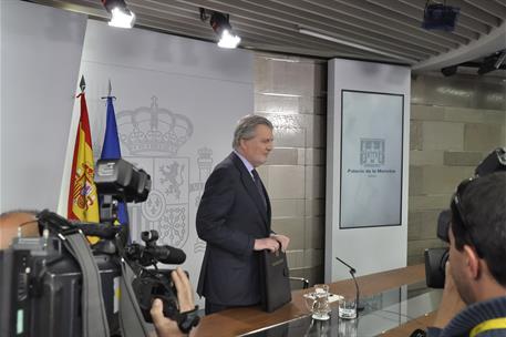 6/04/2018. Consejo de Ministros: Méndez de Vigo. El ministro de Educación, Cultura y Deporte y portavoz del Gobierno, Íñigo Méndez de Vigo, ...