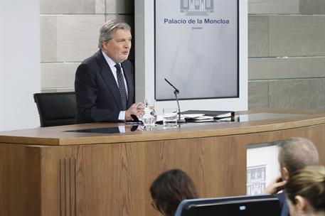 16/03/2018. Consejo de Ministros: Méndez de Vigo. El ministro de Educación, Cultura y Deporte y portavoz del Gobierno, Íñigo Méndez de Vigo,...