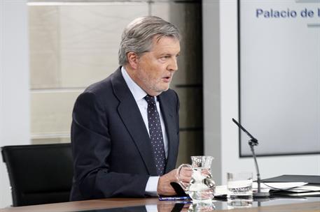 16/03/2018. Consejo de Ministros: Méndez de Vigo. El ministro de Educación, Cultura y Deporte y portavoz del Gobierno, Íñigo Méndez de Vigo,...