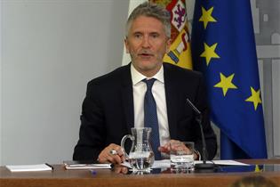 El ministro del Interior, Fernando Grande-Marlaska