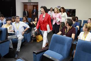 Isabel Celaá, Nadia Calviño y María Jesús Montero