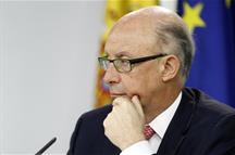 El ministro de Hacienda y Función Pública, Cristóbal Montoro