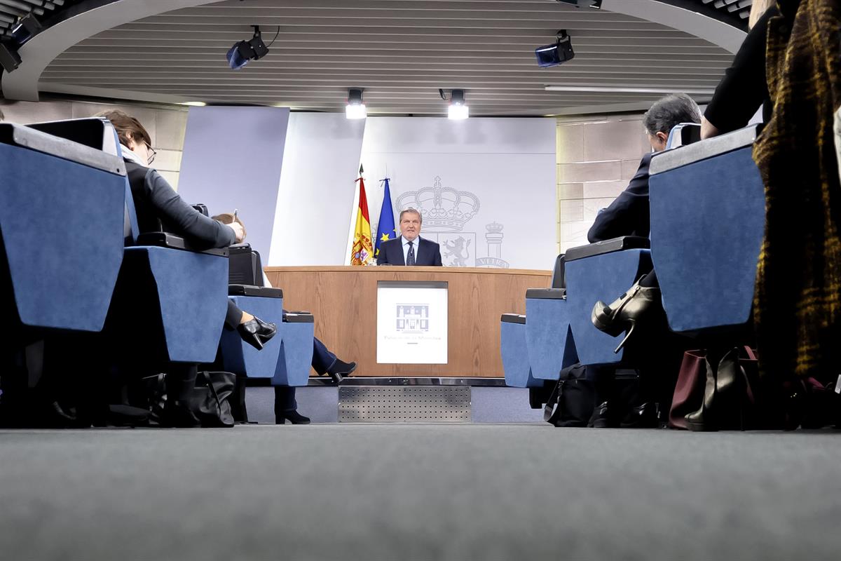 16/03/2018. Consejo de Ministros: Méndez de Vigo. El ministro de Educación, Cultura y Deporte y portavoz del Gobierno, Íñigo Méndez de Vigo,...