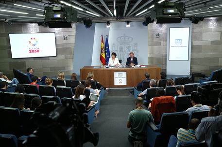 23/08/2019. Consejo de Ministros: Celaá y Planas. La ministra de Educación y Formación Profesional y portavoz del Gobierno en funciones, Isa...