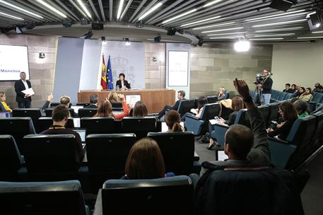 25/10/2019. Consejo de Ministros: Celaá. La ministra de Educación y Formación Profesional y portavoz del Gobierno en funciones, Isabel Celaá...