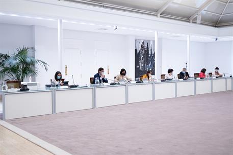 1/09/2020. Consejo de Ministros. El jefe del Ejecutivo, Pedro Sánchez, preside la reunión del Consejo de Ministros en La Moncloa.