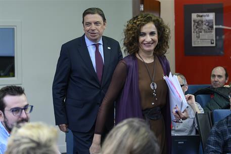 4/02/2020. Consejo de Ministros: María Jesús Montero y Luis Planas. La portavoz del Gobierno y ministra de Hacienda, María Jesús Montero, y ...