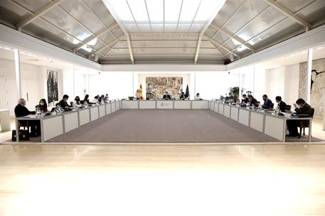 6/10/2020. Reunión del Consejo de Ministros. El presidente del Gobierno, Pedro Sánchez, preside la reunión del Consejo de Ministros.
