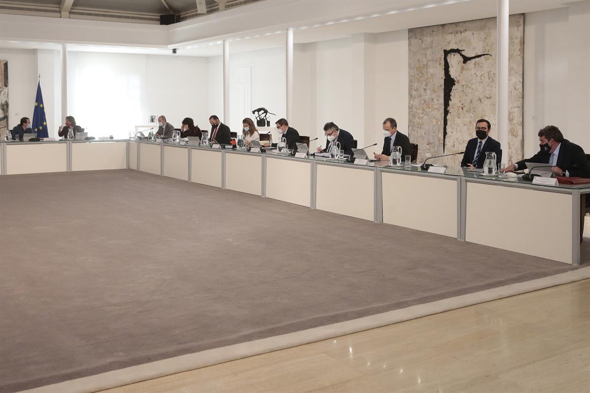 9/12/2020. Reunión del Consejo de Ministros. El presidente del Gobierno, Pedro Sánchez, preside la reunión del Consejo de Ministros.