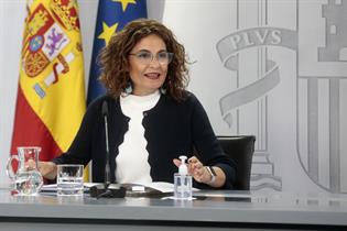 La ministra de Hacienda y portavoz del Gobierno, María Jesús Montero