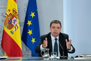 Luis Planas durante la rueda de prensa posterior al Consejo de Ministros