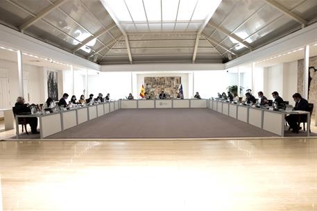 22/09/2020. Reunión del Consejo de Ministros. El presidente del Gobierno, Pedro Sánchez, preside la reunión del Consejo de Ministros.