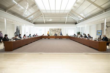 26/06/2020. Reunión del Consejo de Ministros. El presidente del Gobierno, Pedro Sánchez, preside la reunión extrordinaria del Consejo de Ministros