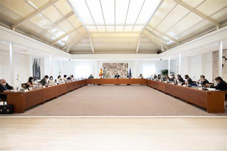 28/07/2020. Reunión del Consejo de Ministros. El presidente del Gobierno, Pedro Sánchez, preside la reunión del Consejo de Ministros.