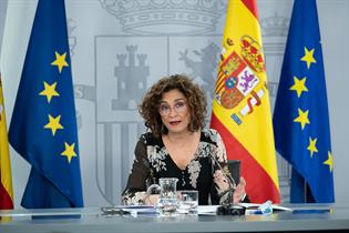 María Jesús Montero durante la rueda de prensa posterior al Consejo de Ministros