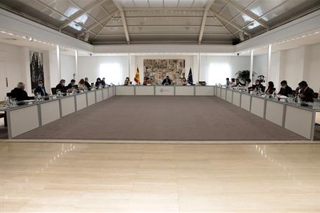 29/09/2020. Reunión del Consejo de Ministros. El presidente del Gobierno, Pedro Sánchez, preside la reunión del Consejo de Ministros.