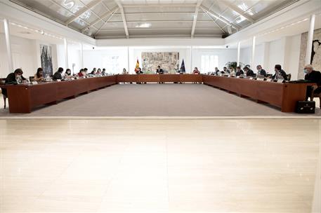 30/06/2020. Reunión del Consejo de Ministros. El presidente del Gobierno, Pedro Sánchez, preside la reunión extrordinaria del Consejo de Ministros
