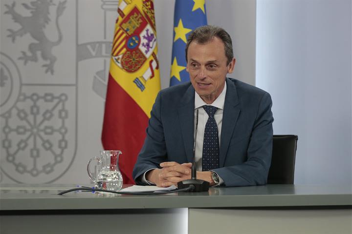 Pedro Duque durante la rueda de prensa posterior al Consejo de Ministros