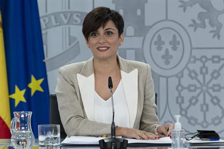 2/11/2021. Consejo de Ministros: Isabel Rodríguez. La ministra de Política Territorial y portavoz del Gobierno, Isabel Rodríguez, durante la...