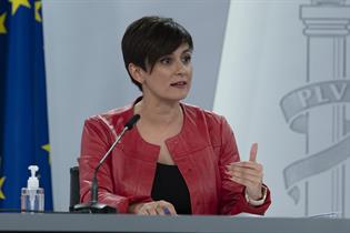 Ministra de Política Territorial y Portavoz del Gobierno Isabel Rodríguez