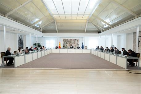 9/03/2021. Consejo de Ministros. El jefe del Ejecutivo, Pedro Sánchez, preside la reunión del Consejo de Ministros.