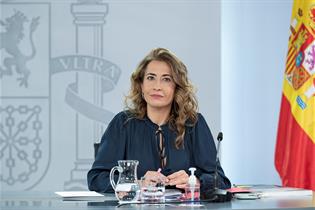 La ministra Raquel Sánchez