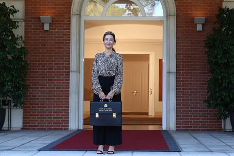 13/07/2021. El nuevo Ejecutivo asiste a la reunión del Consejo de Ministros. La ministra de Transportes, Movilidad y Agenda Urbana, Raquel S...