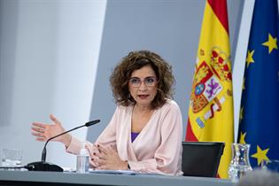 María Jesús Montero durante la rueda de prensa posterior al Consejo de Ministros