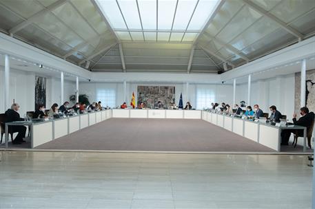 22/06/2021. Reunión del Consejo de Ministros. El presidente del Gobierno, Pedro Sánchez, preside la reunión del Consejo de Ministros.