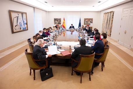 27/07/2021. Reunión del Consejo de Ministros. Imágenes de la reunión del Consejo de Ministros, presidida por el presidente del Gobierno, Ped...