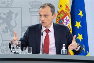 Pedro Duque durante la rueda de prensa posterior al Consejo de Ministros