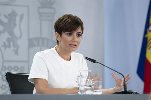 La ministra de Política Territorial, Isabel Rodríguez