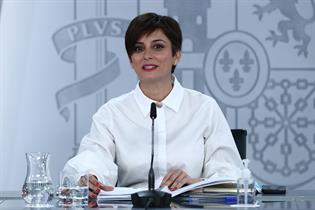La Ministra de Política Territorial y Portavoz del Gobierno, Isabel Rodríguez