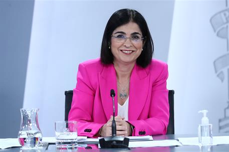 14/06/2022. Rueda de prensa tras el Consejo de Ministros: Isabel Rodríguez, Carolina Darias y Diana Morant. La ministra de Sanidad, Carolina...