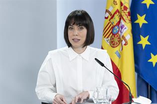 Diana Morant durante la rueda de prensa posterior al Consejo de Ministros