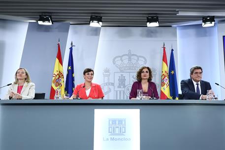 26/07/2022. Rueda de prensa del Consejo de Ministros. Rueda de prensa del Consejo de Ministros