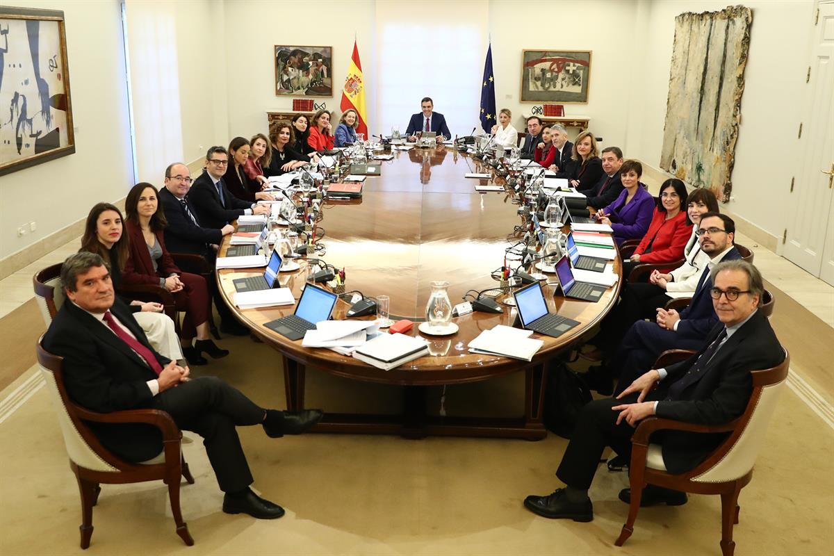 27/12/2022. Reunión del Consejo de Ministros. Reunión del Consejo de Ministros, presidida por el presidente del Gobierno, Pedro Sánchez.