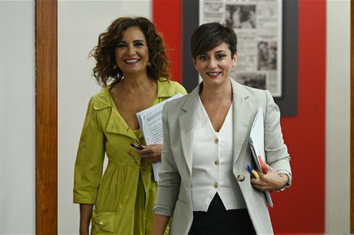 3/10/2023. Press conference after the Council of Ministers. The Minister for Territorial Policy and acting Government Spokesperson, Isabel R...