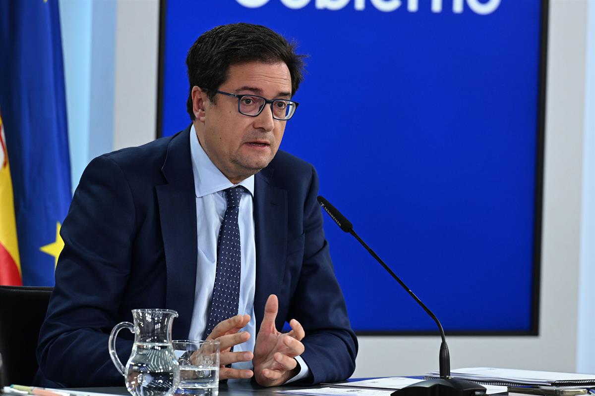 El ministro para la Transformación Digital y de la Función Pública, Óscar López