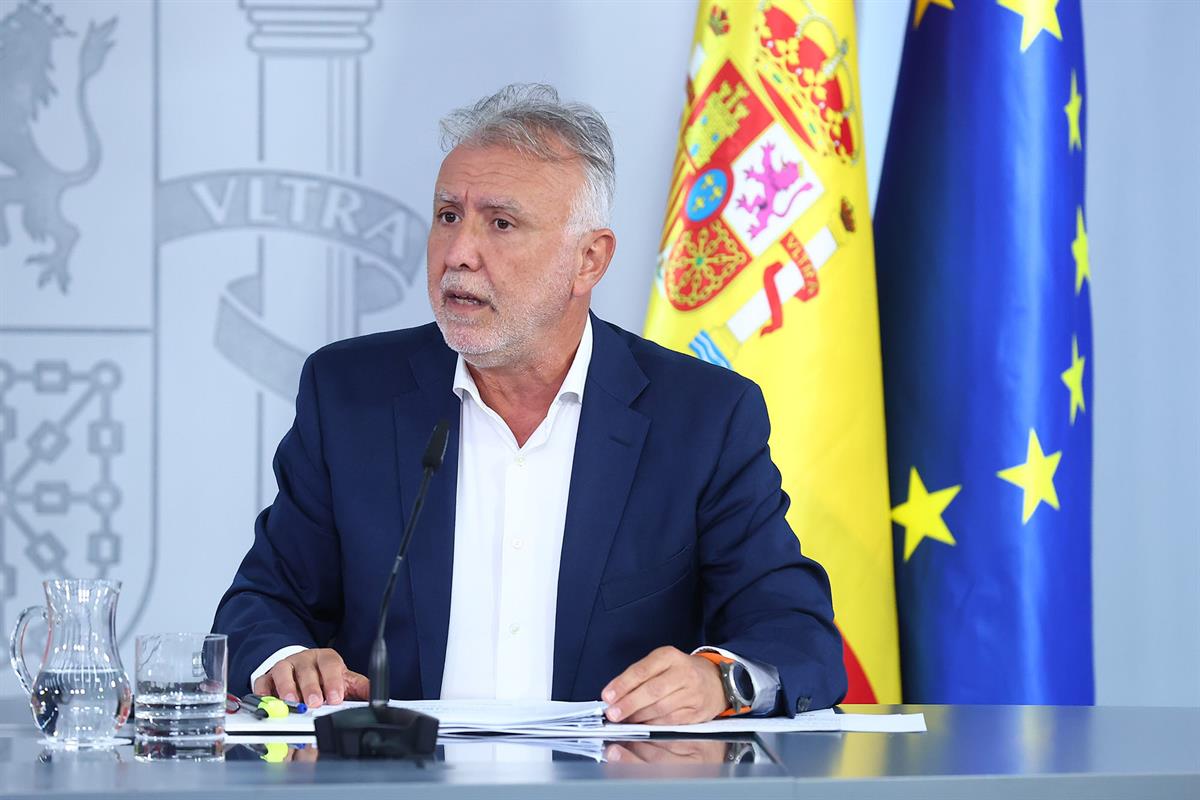 1/09/2026. El ministro de Política Territorial y Memoria Democrática, Ángel Víctor Torres. El ministro de Política Territorial y Memoria Dem...