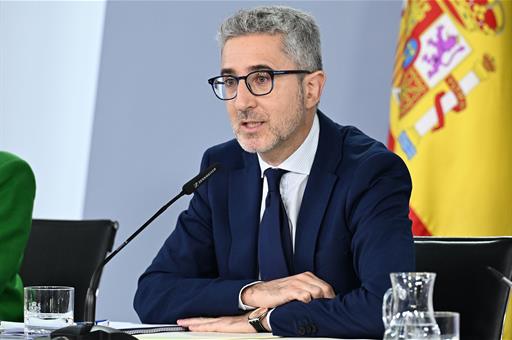 El ministro de Hacienda, Arcadi España. 